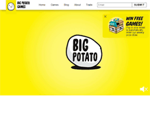 Tablet Screenshot of bigpotato.com